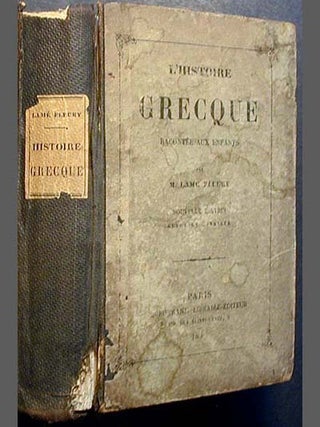 Item #000036 L'Histoire Grecque: Recontée aux Enfants. Lamé Fleury