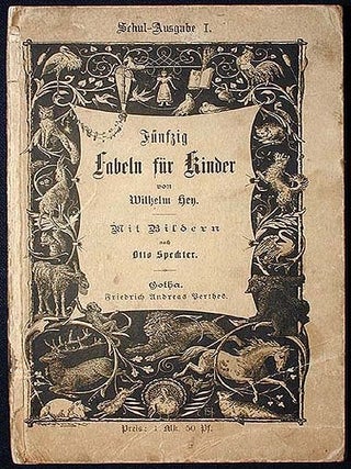 Item #000077 Fünfgzig Fabeln für Kinder In Bildern, Gezeichnet; Nebst einem ernsthaften...