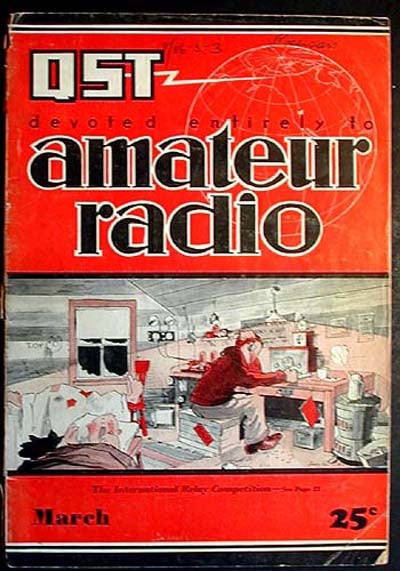 Item #000098 QST: Devoted Entirely to Amateur Radio. Ross A. Hull, Eugene A. Hubbel.
