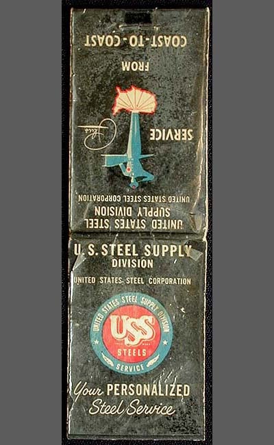 Item #000260 Magic Lens Tissue [advertising for U.S. Steel's Supply Division]