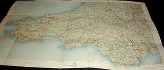 Bartholomew's Four Miles To the Inch Road Map of England and Wales: New Series Sheet 7: Southern Wales
