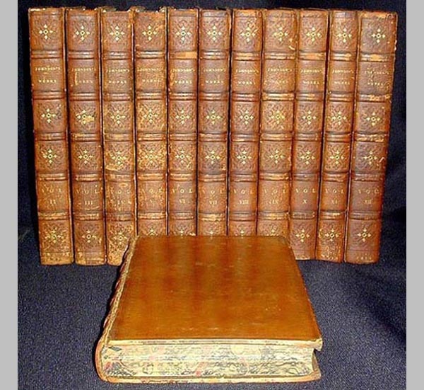 Item #000594 The Works of Samuel Johnson, LL.D. [12 volumes]. Samuel Johnson.