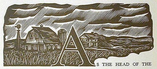 A Boyhood in Iowa; With a Foreword by Will Irwin and wood engravings by John DePol