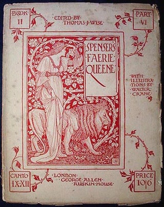 Item #000879 Spenser's Faerie Queene (Book II. Cantos IX.-XII.). Edmund Spenser