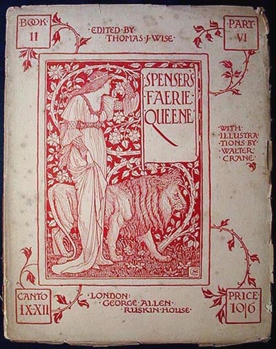 Item #000879 Spenser's Faerie Queene (Book II. Cantos IX.-XII.). Edmund Spenser.