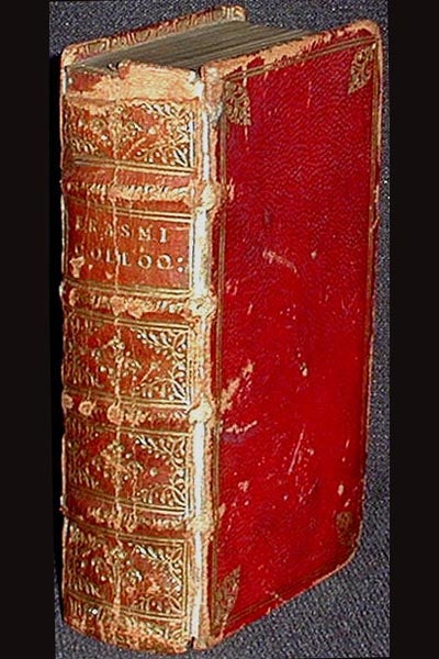 Item #001145 Des. Erasmi Roterod. Colloquia: nunc Emendatiora [with armorial bookplate of Thomas Preston]. Desiderius Erasmus.