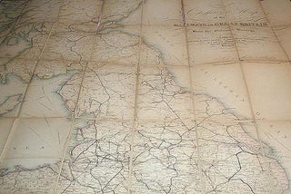 Item #001147 Cheffins's Map of the Railways in Great Britain: From the Ordnance Surveys. Charles...