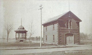 Item #001165 Silsby Steamer Lucius Beebe No. 1 [photograph of firehouse in Wakefield, Mass