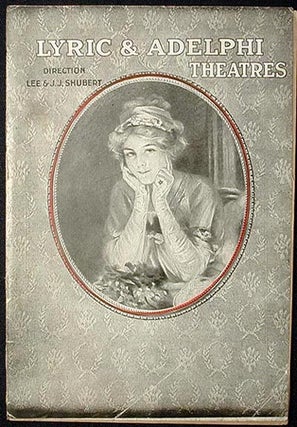 Item #001329 The Guest of Honor Playbill 1920 Philadelphia Lyric Theatre [starring William Hodge