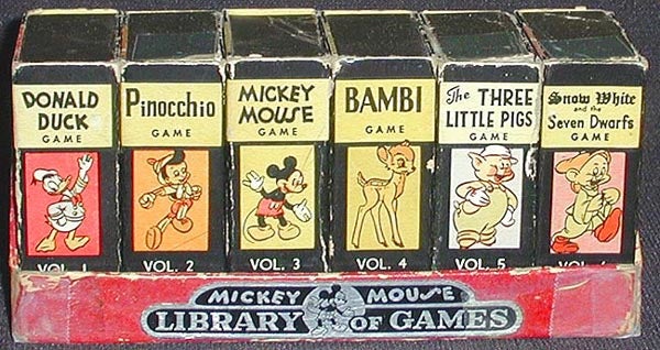 Item #001495 Mickey Mouse Library of Games [Disney]