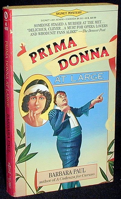 Item #001694 Prima Donna At Large. Barbara Paul.