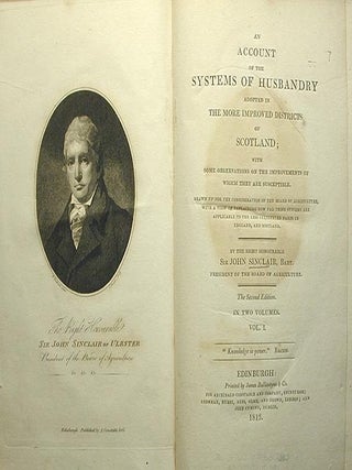 Item #001819 An Account of the Systems of Husbandry Adopted in the More Improved Districts of...