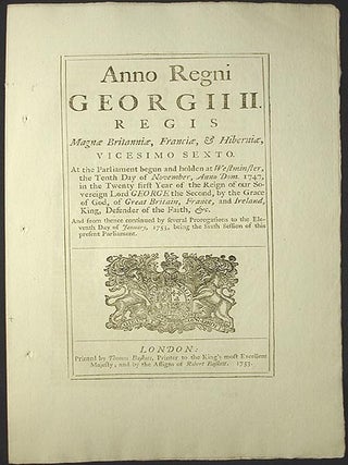 Item #001985 An Act for Reducing the Number of Directors of the Corporation of the Governor and...