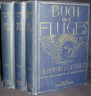 Item #002037 Buch des Fluges [3 volumes] [provenance: Österreichischer Aero-Club]. Hermann Hoernes