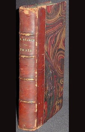 Item #002040 Thaïs: Nouvelle Édition Revue et Corrigée par l'Auteur. Anatole France