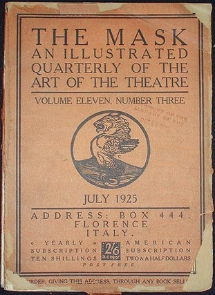 Item #002267 The Mask: An Illustrated Quarterly of the Art of the Theatre -- Volume Eleven,...