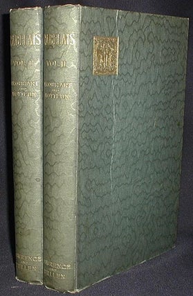 Item #002318 Master Francis Rabelais: Five Books of the Lives, Heroic Deeds and Sayings of...