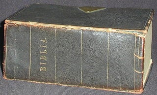 Item #002335 Biblia, dat is de Gantsche H. Schrifture vervattende alle de Canonijcke Boeken des...
