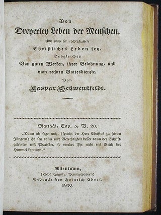 Von der Himmlischen Arzeney, oder dass Jesus Christus der wahre Arzt, und der arme sündhafte Mensch der Patient, verwundete oder Kranke sey