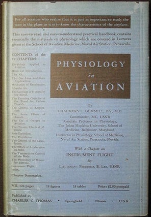 Item #002457 Physiology in Aviation. Chalmers L. Gemmill