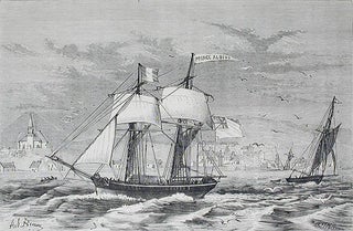 Voyage aux Mers Polaires a la Recherche de Sir John Franklin par J.-R. Bellot avec une introduction par M. Paul Boiteau et Accompagné d'une carte des régions arctiques