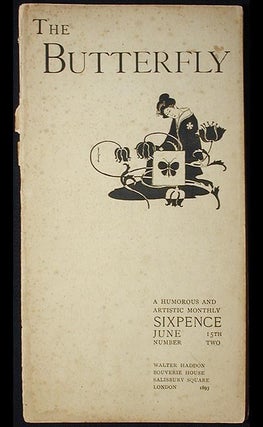Item #002563 The Butterfly: A Humorous and Artistic Monthly No. 2 June 1893 Edited by L....