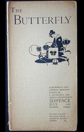 Item #002564 The Butterfly: A Humorous and Artistic Monthly No. 3 July 1893 Edited by L....