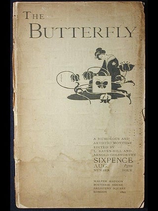 Item #002565 The Butterfly: A Humorous and Artistic Monthly No. 4 Aug. 1893 Edited by L....