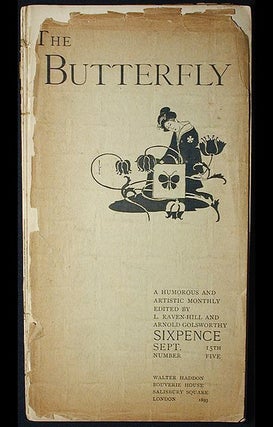 Item #002566 The Butterfly: A Humorous and Artistic Monthly No. 5 Sept. 1893 Edited by L....