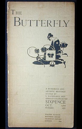Item #002567 The Butterfly: A Humorous and Artistic Monthly No. 6 Oct. 1893 Edited by L....