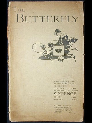 Item #002569 The Butterfly: A Humorous and Artistic Monthly No. 8 Dec. 1893 Edited by L....