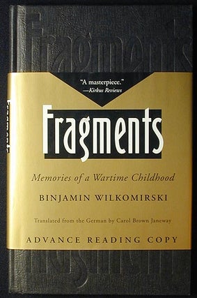 Item #002670 Fragments: Memories of a Wartime Childhood; Translated from the German by Carol...