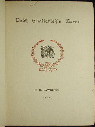 Lady Chatterley's Lover