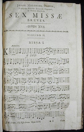 Sex Missae Breves: opus xvii [2nd violin part]