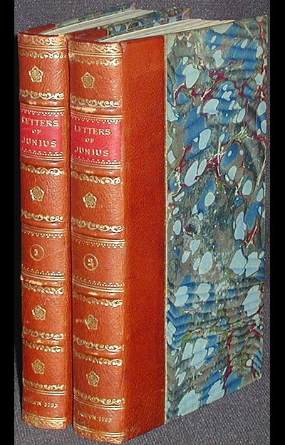 Item #002816 The Letters of the Celebrated Junius; A more complete edition than any yet published; In two volumes. Junius.