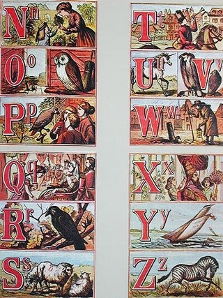 100 Nineteenth-Century Rhyming Alphabets in English: from the Library of Ruth M. Baldwin