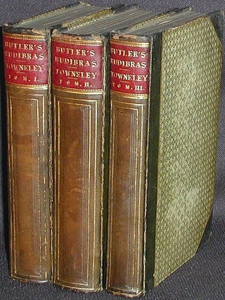 Item #002940 Hudibras, Poëme de Samuel Butler, écrit pendant les guerres civiles d'Angleterre,...