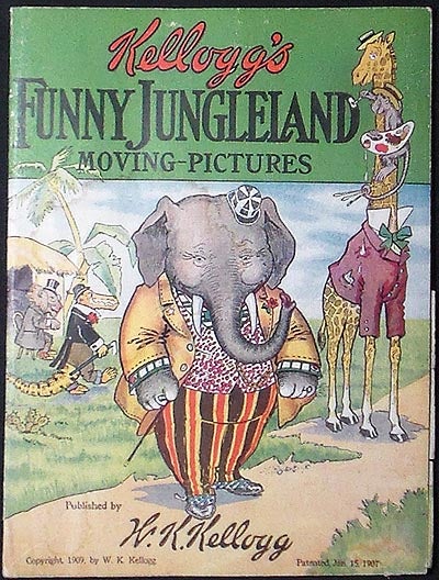 Item #003124 Kellogg's Funny Jungleland Moving-Pictures
