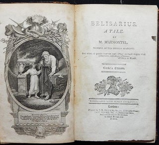 Item #003141 Belisarius: A Tale by M. Marmontel; Cooke's Edition. Jean-François Marmontel