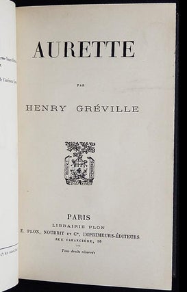 Aurette par Henry Gréville