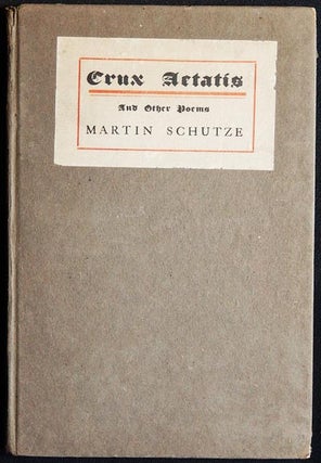 Item #003237 Crux Aetatis and Other Poems [inscribed from the author and his wife, Eva...
