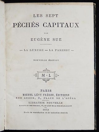 Les Sept Péchés Capitaux: La Luxure -- La Paresse