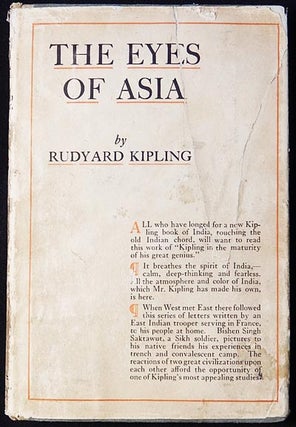 Item #003330 The Eyes of Asia. Rudyard Kipling