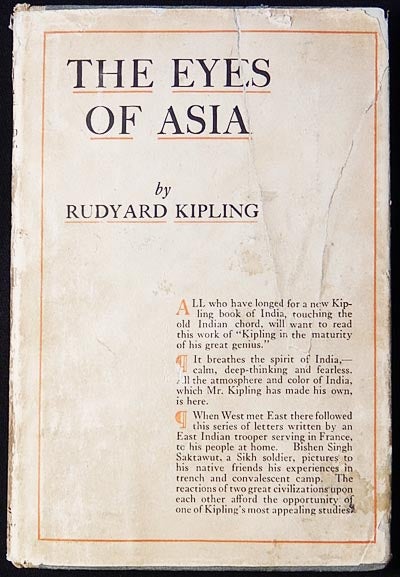Item #003330 The Eyes of Asia. Rudyard Kipling.