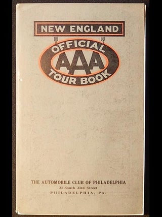 Item #003343 Official AAA Tour Book: New England [with map
