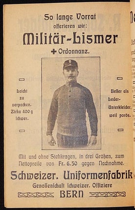 Einteilung der Schweizerischen Armee nebst Verzeichnis des Instruktionspersonals und Verzeichnis der Unterrichtskurse 1908