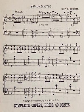 Catalogue of Popular Instrumental Music for sale by Jacob Bros., Pianos, Sheet Music and Books, 195 Broadway, Brooklyn