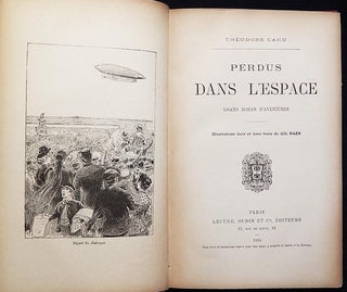 Perdus dans l'Espace: Grand Roman d'Aventures; illustrations dans et hors text de Gil Baer [provenance: Marie Duxrud]