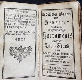 Elsässisches Mission-Buch, durch einen Priester der Gesellschaft Jesu