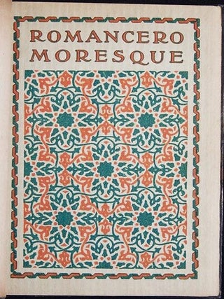 Romancero Moresque; traduction de Alexandre Arnoux